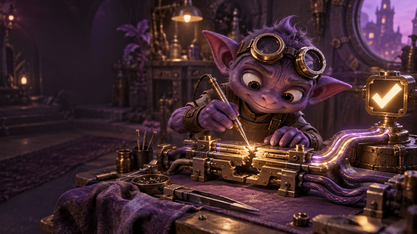 PatchGoblin — une création visuelle originale inspirée du projet