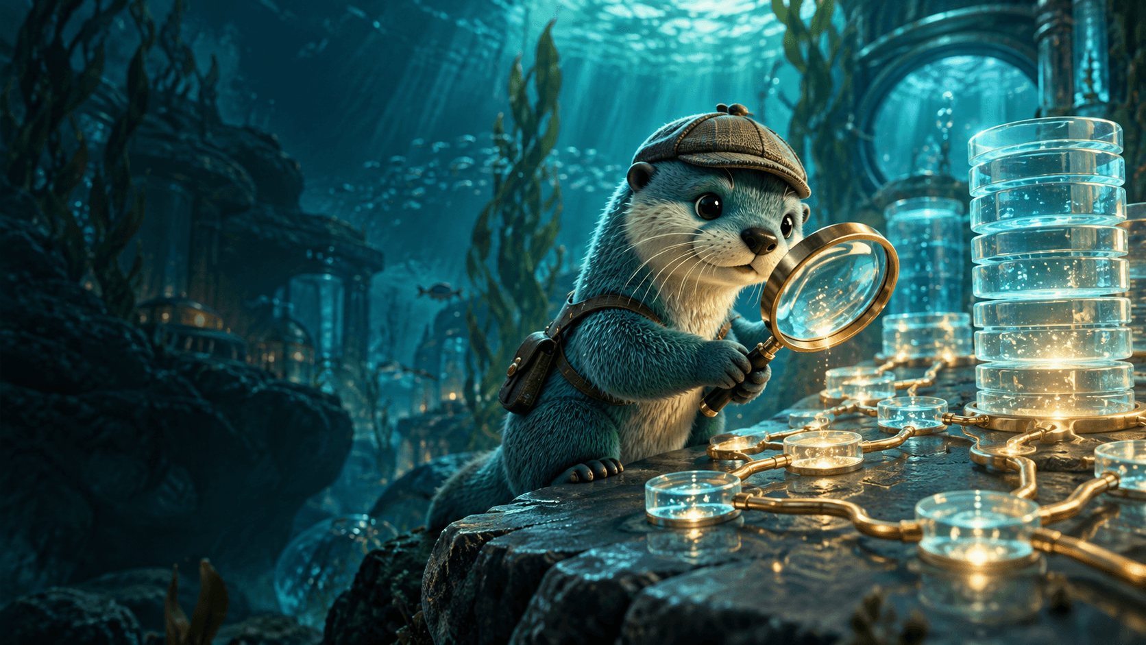 QueryOtter — une création visuelle originale inspirée du projet